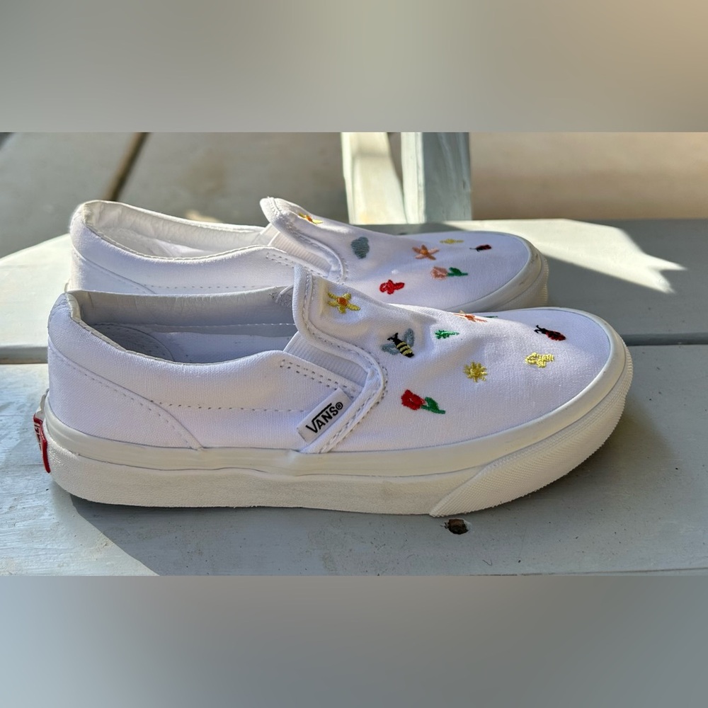 Vans Kids’ Slip-On Garden Party Shoes Size 2.5 - Picture 8 of 8